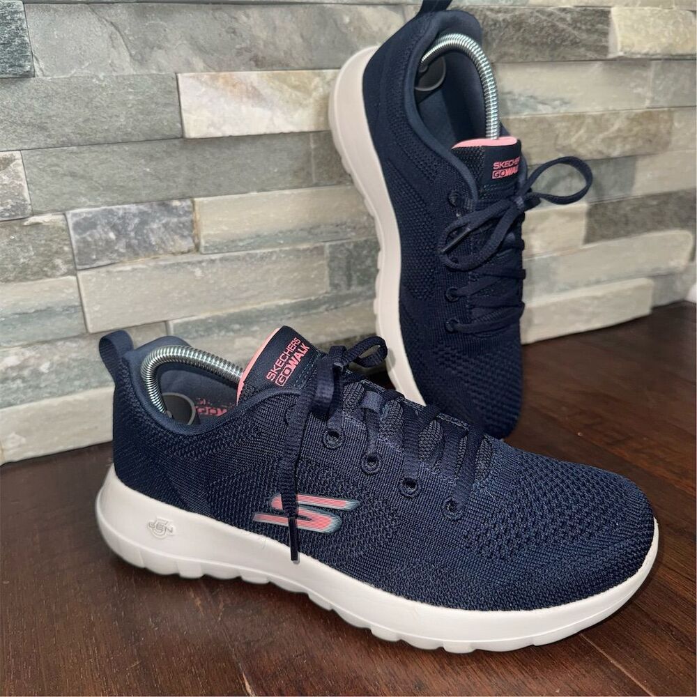 Skechers Go Walk Joy Women's Walking Shoes Navy Blue Size 7
